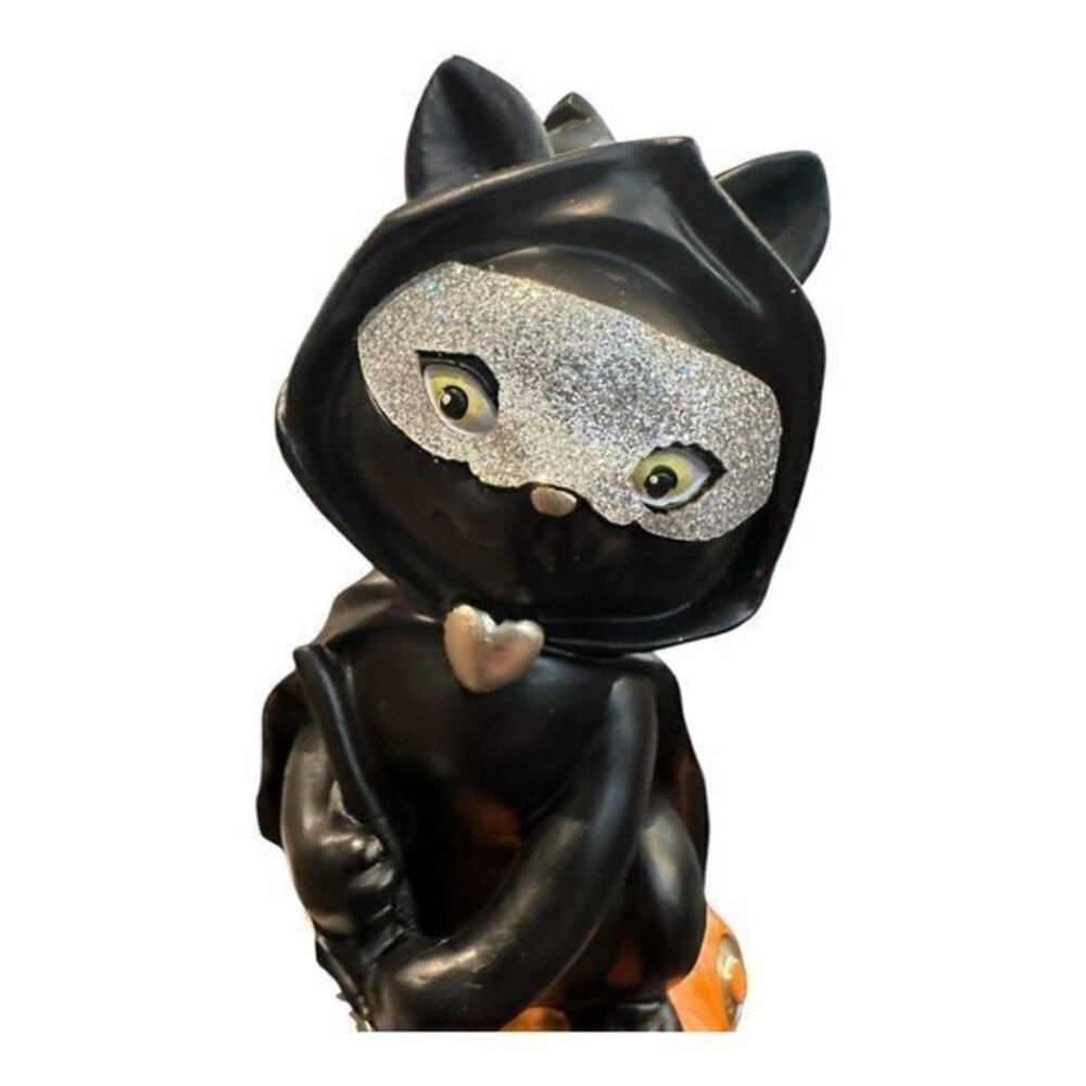 Yankee‎ Candle Boney Bunch SOPHIA MASK Black Cat Halloween New SOLD OUT - Picture 6 of 13